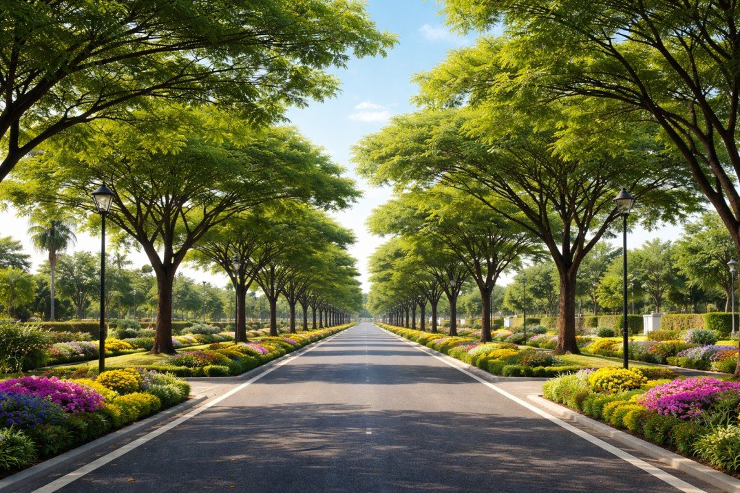 Plant supply and plantation works