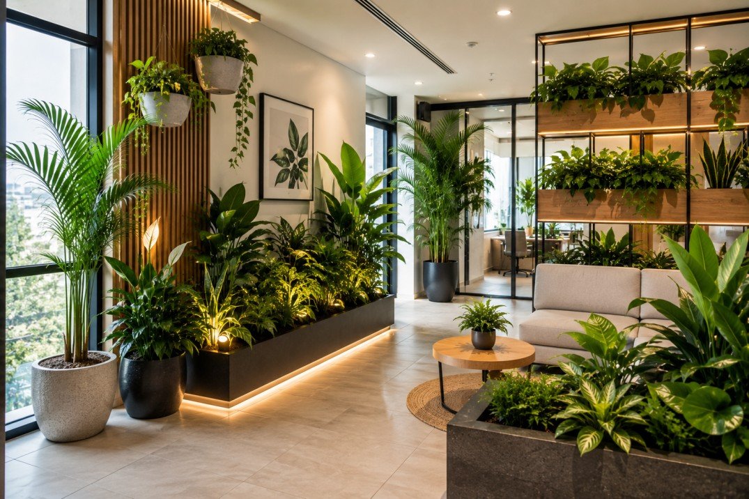 Vertical garden installation by Envira Bioscape
