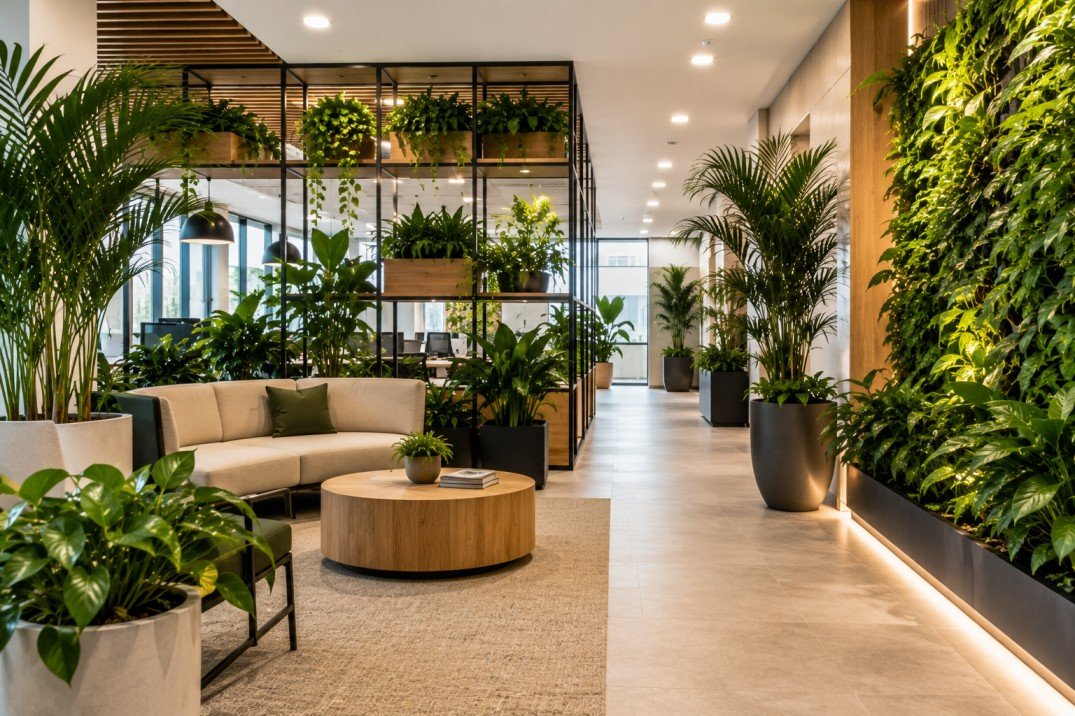 Indoor plant solutions by Envira Bioscape
